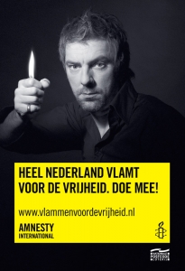 Nederland. Amnesty International. Vlammen voor de Vrijheid.